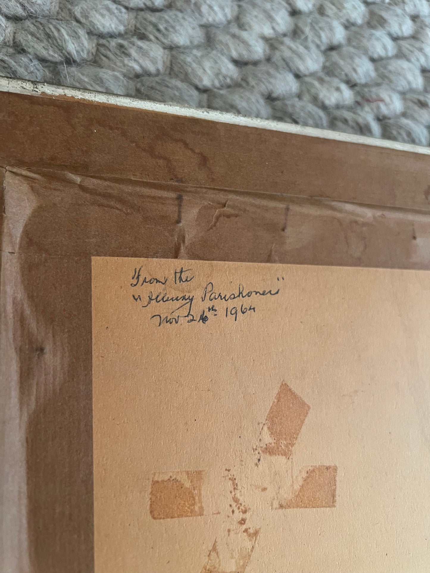 1964 Print of Madonna del Libro