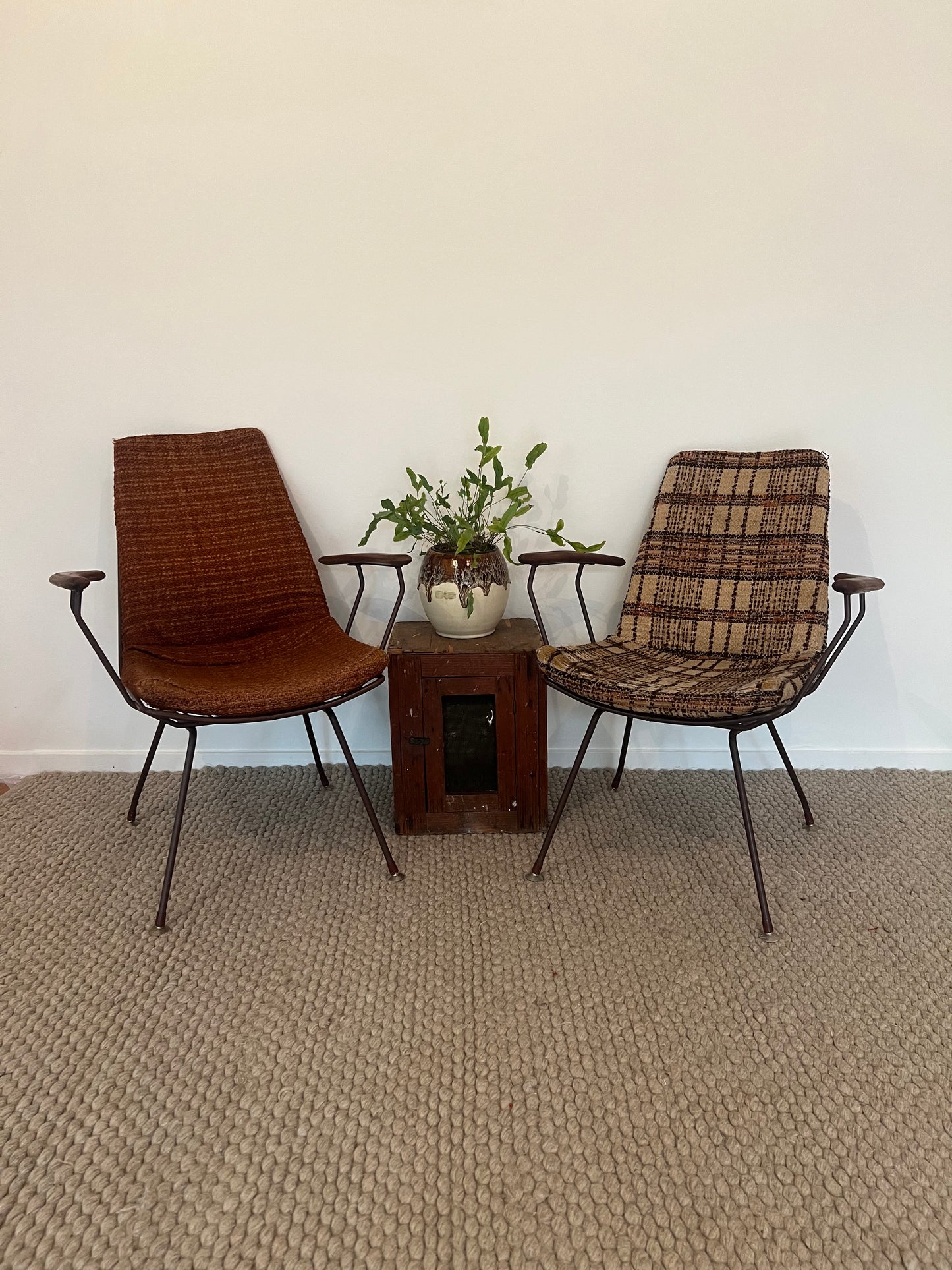 1970s Aries Wire Armchair