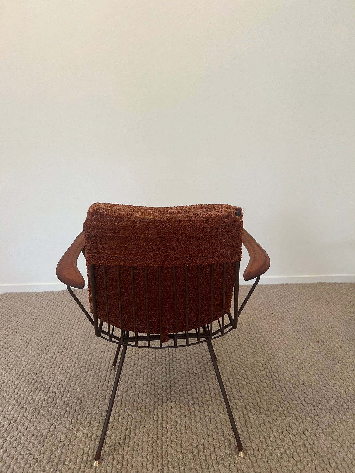 1970s Aries Wire Armchair