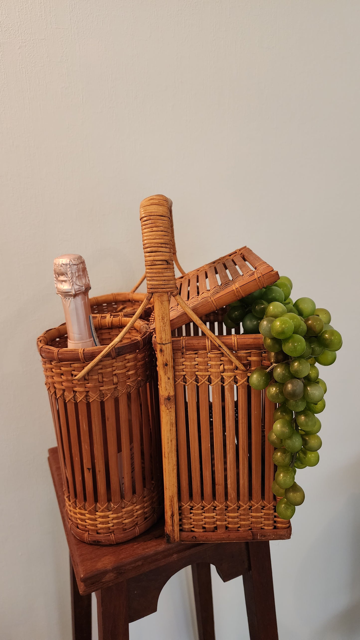 Cane Picnic Basket