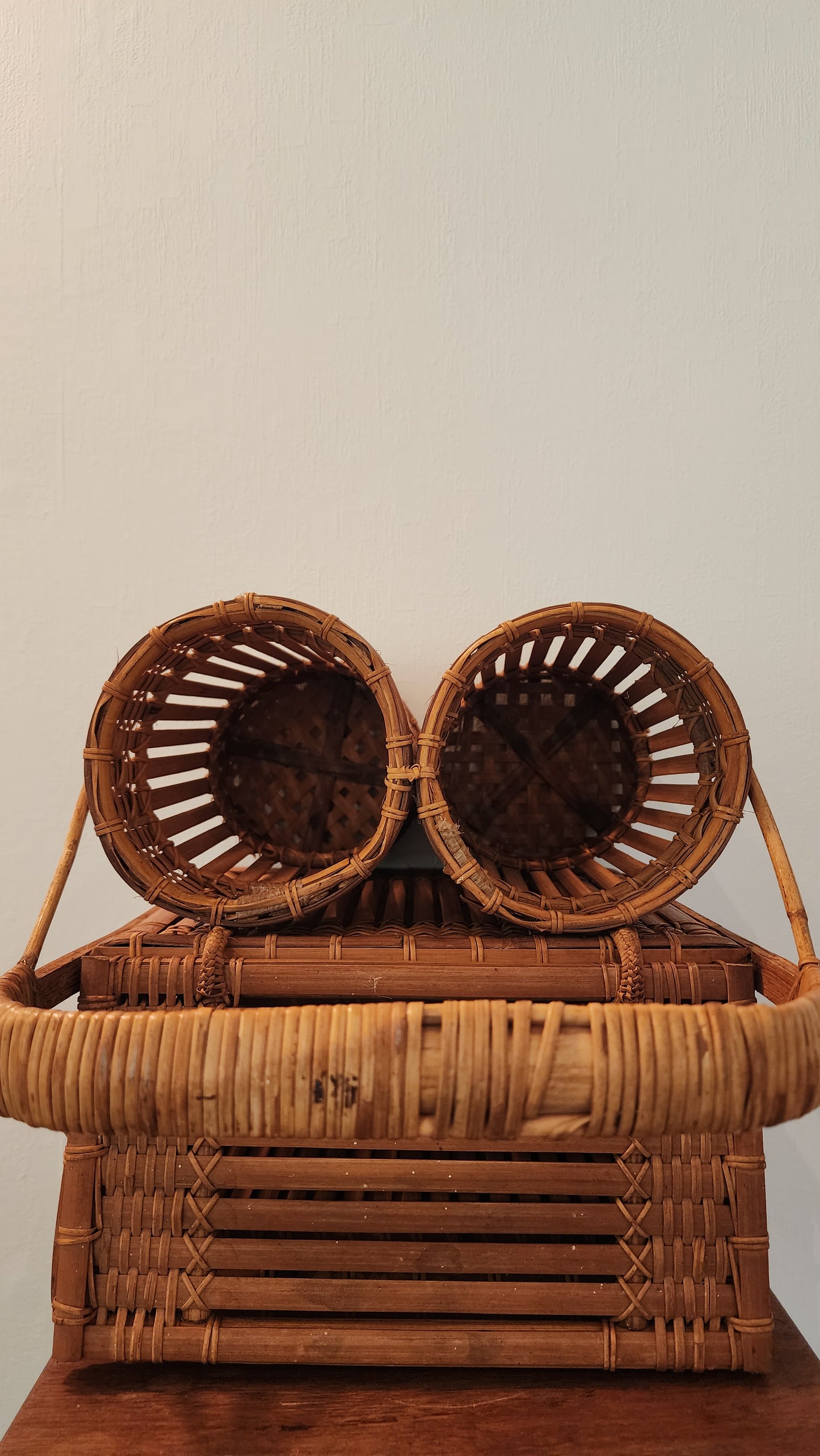 Cane Picnic Basket