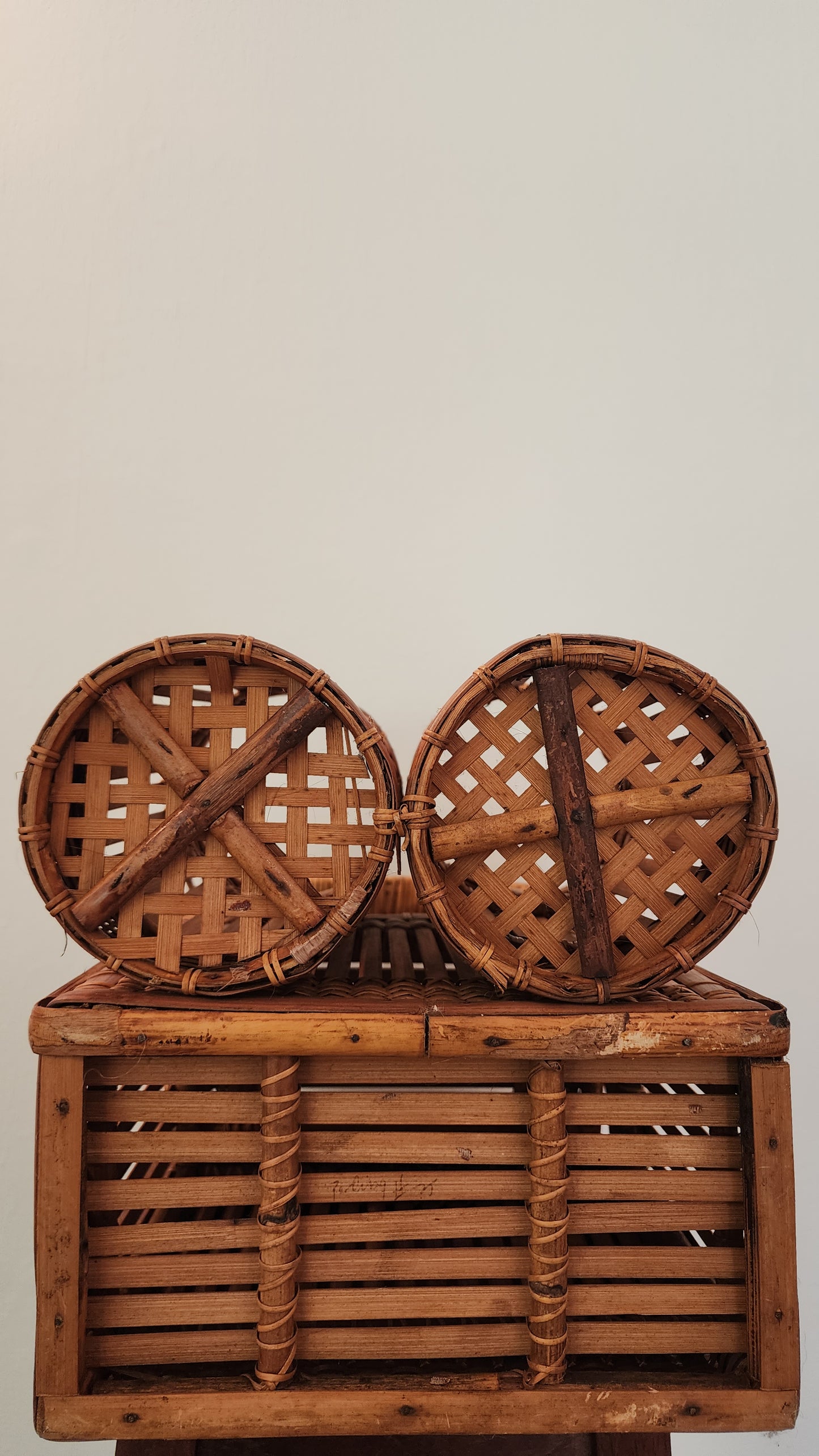 Cane Picnic Basket