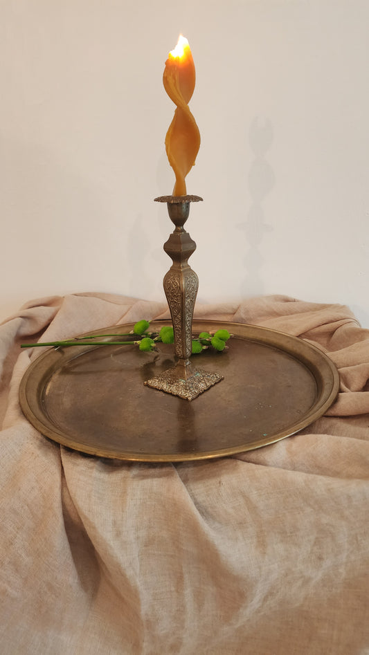Decorative Brass Candleholder