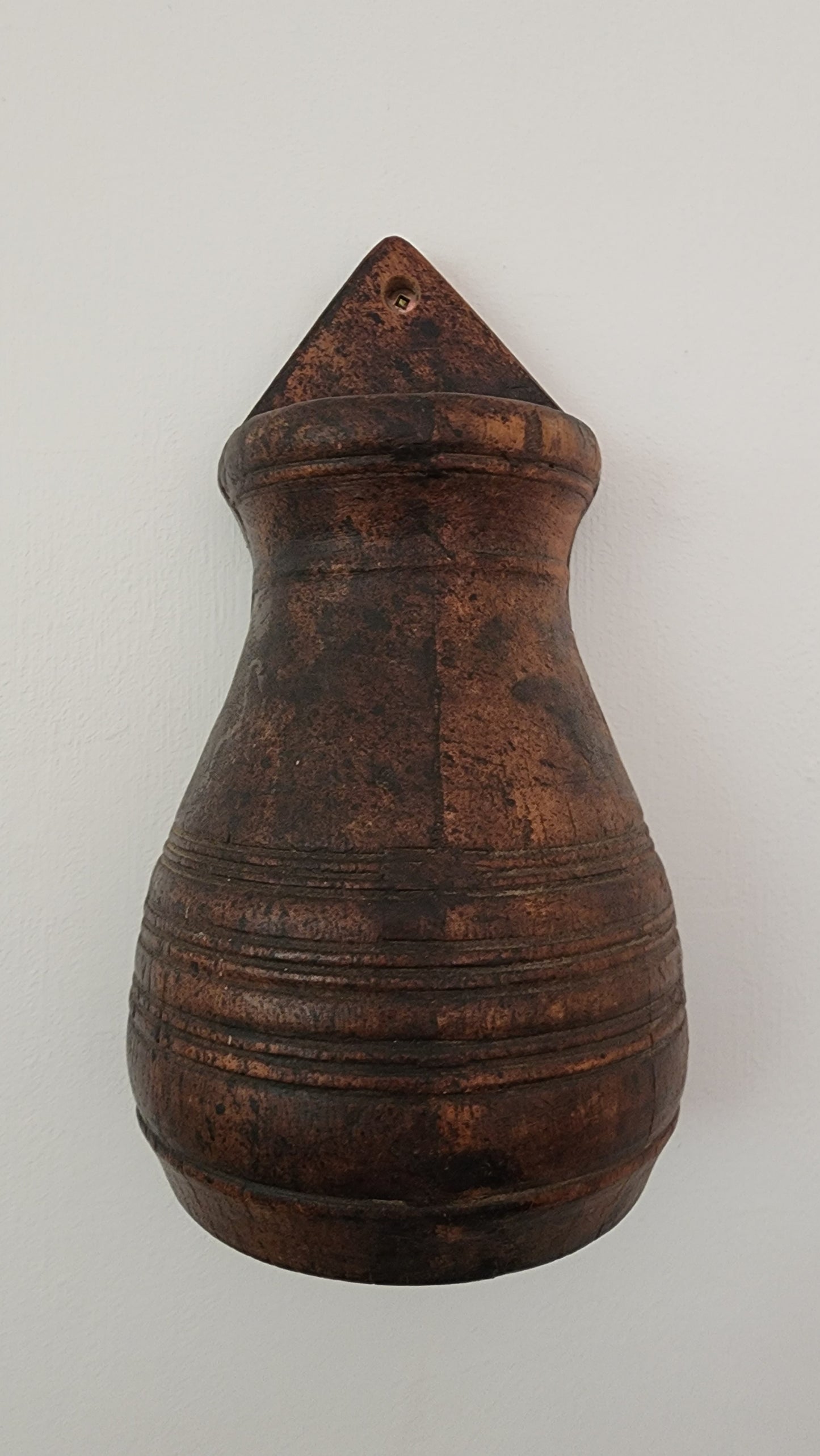Wooden Wall Vase