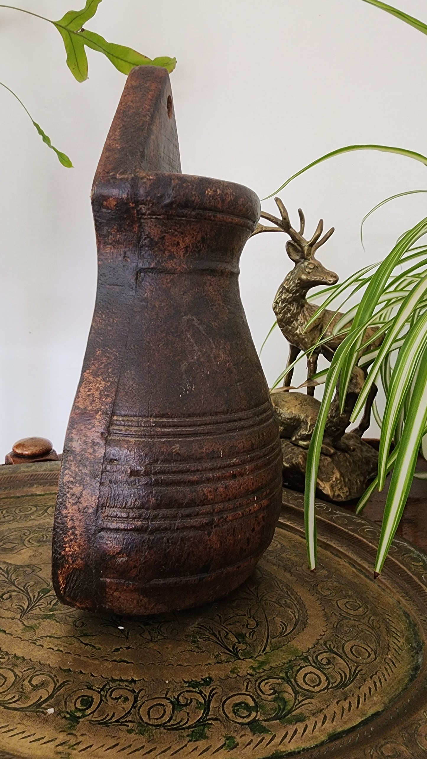 Wooden Wall Vase