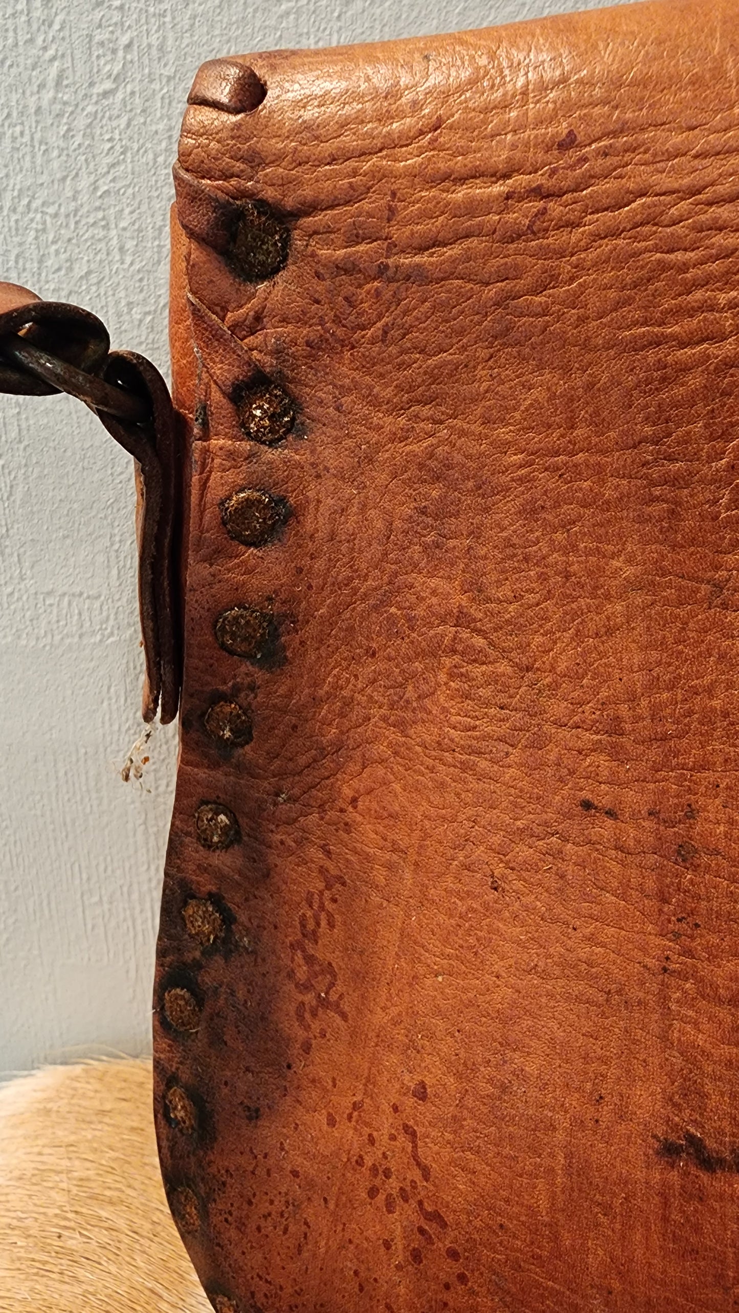 Tooled Leather Bag