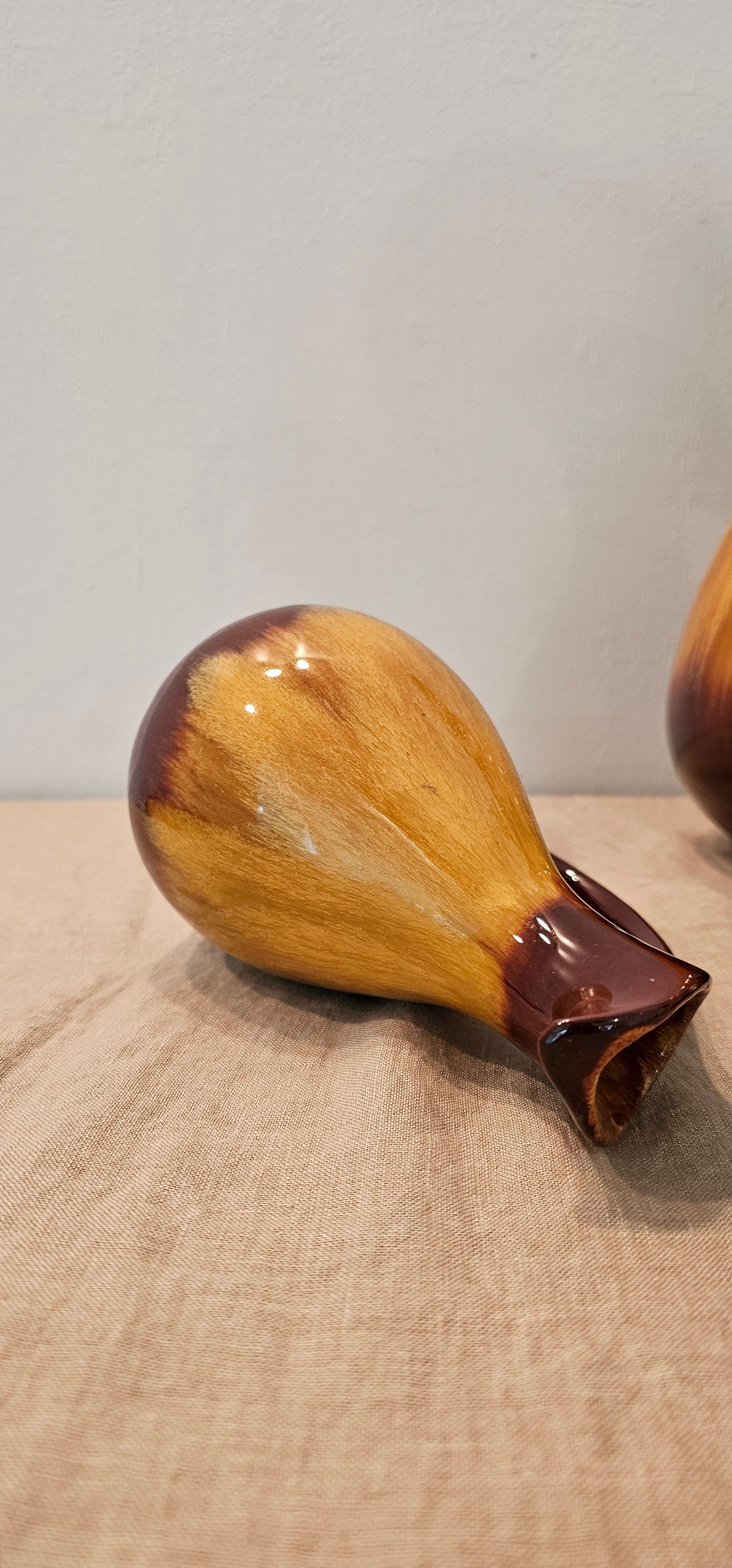 Three Blue Mountain Pottery Pitchers