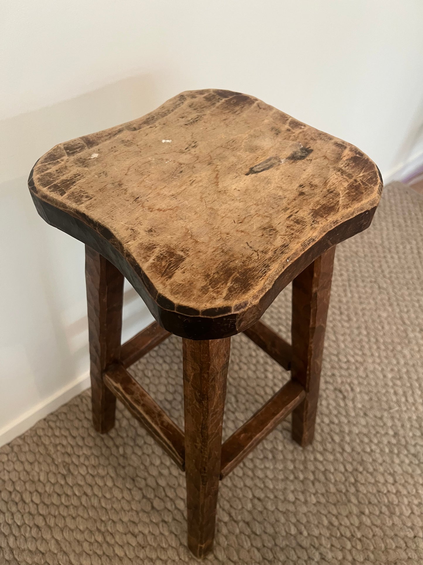 Hand Cut Stool