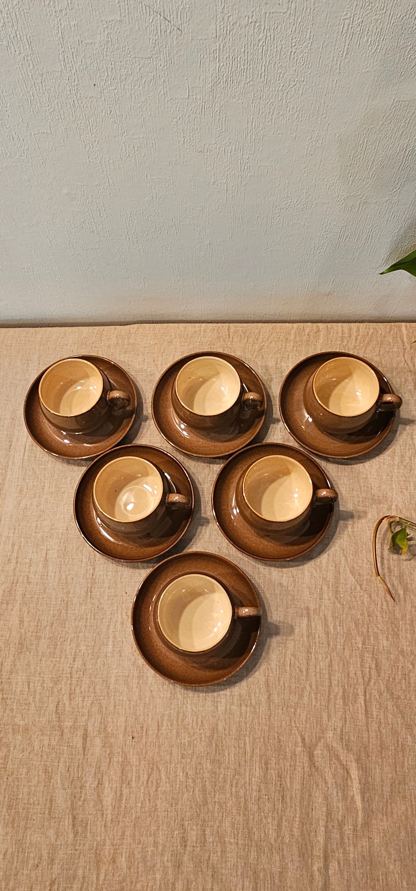 Denby Pampas Teacups