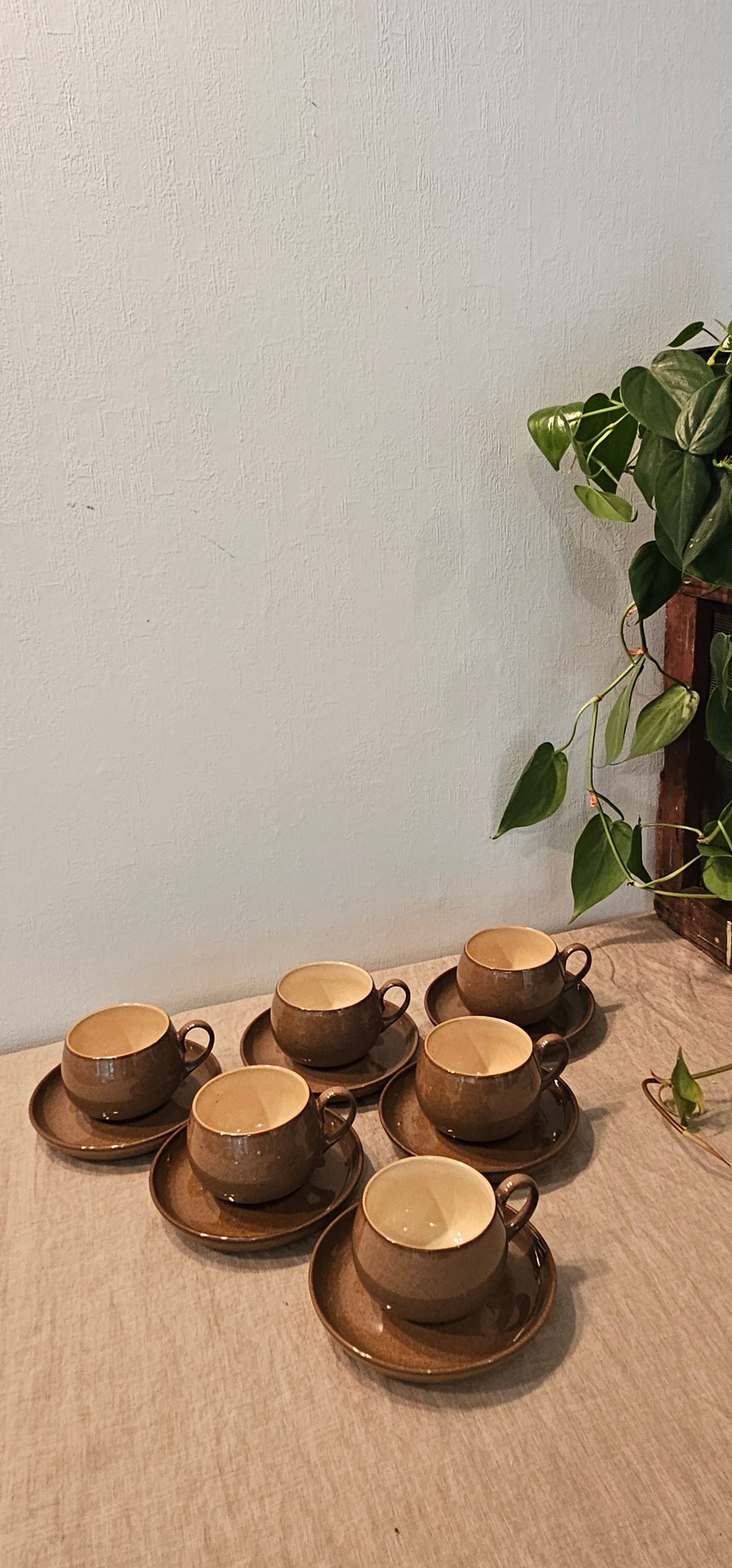 Denby Pampas Teacups