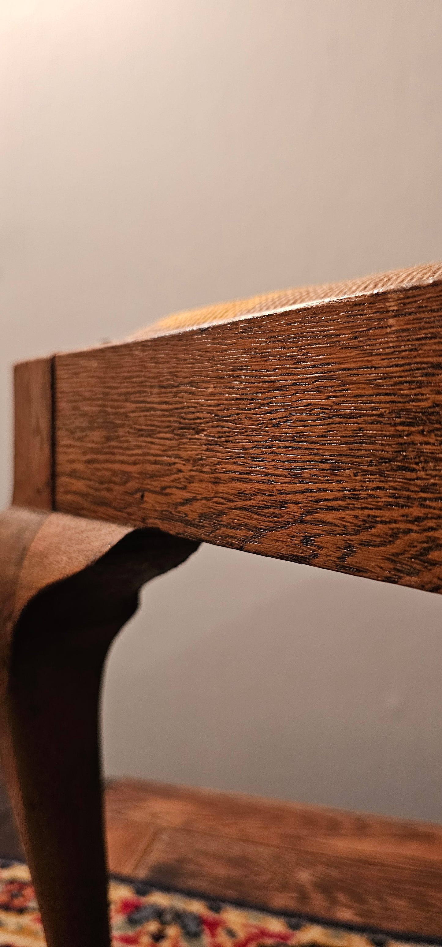 Oak Ottoman