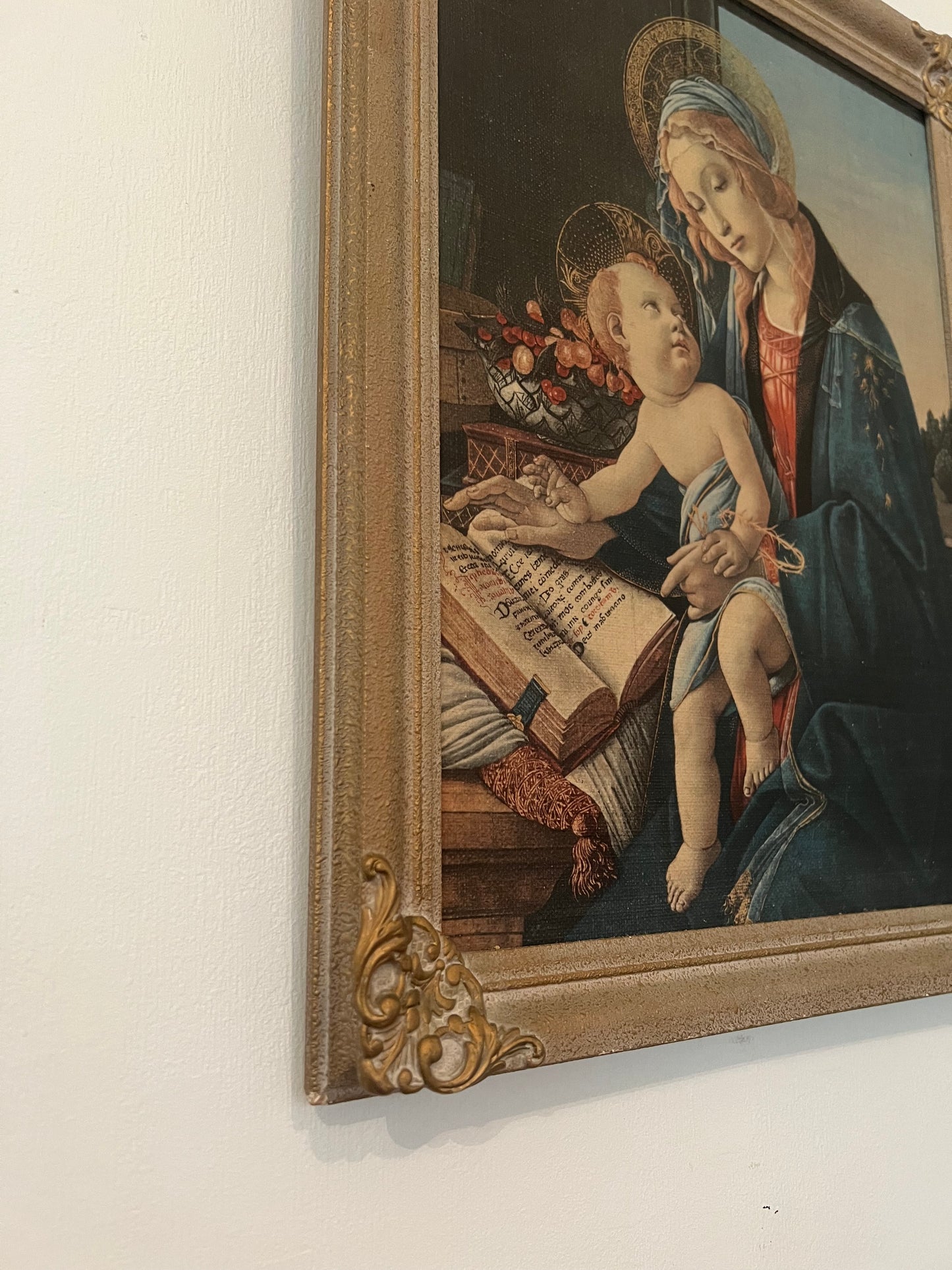 1964 Print of Madonna del Libro