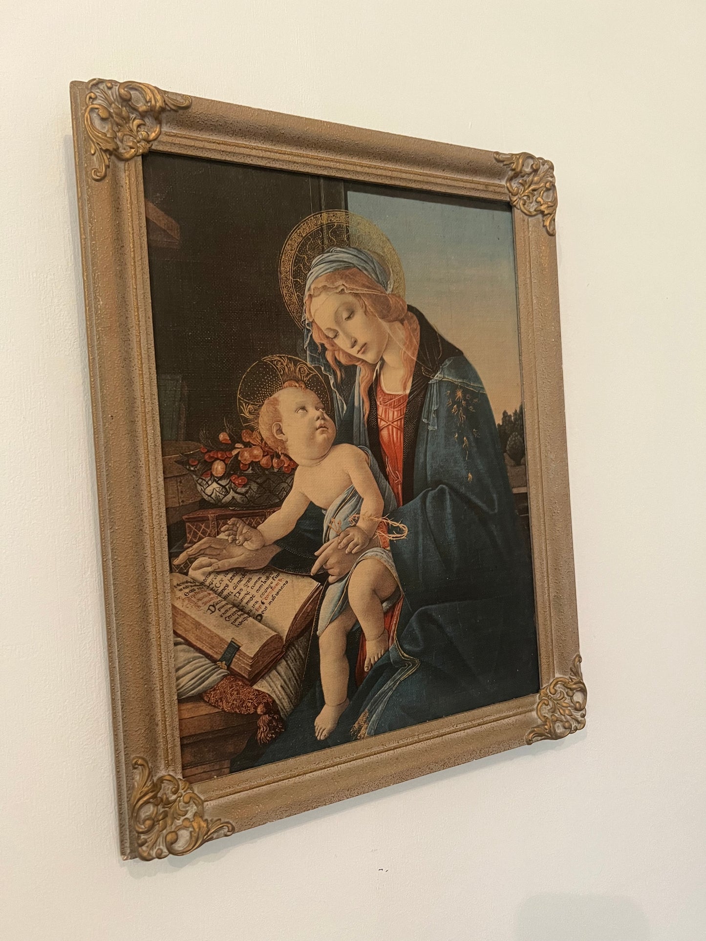 1964 Print of Madonna del Libro