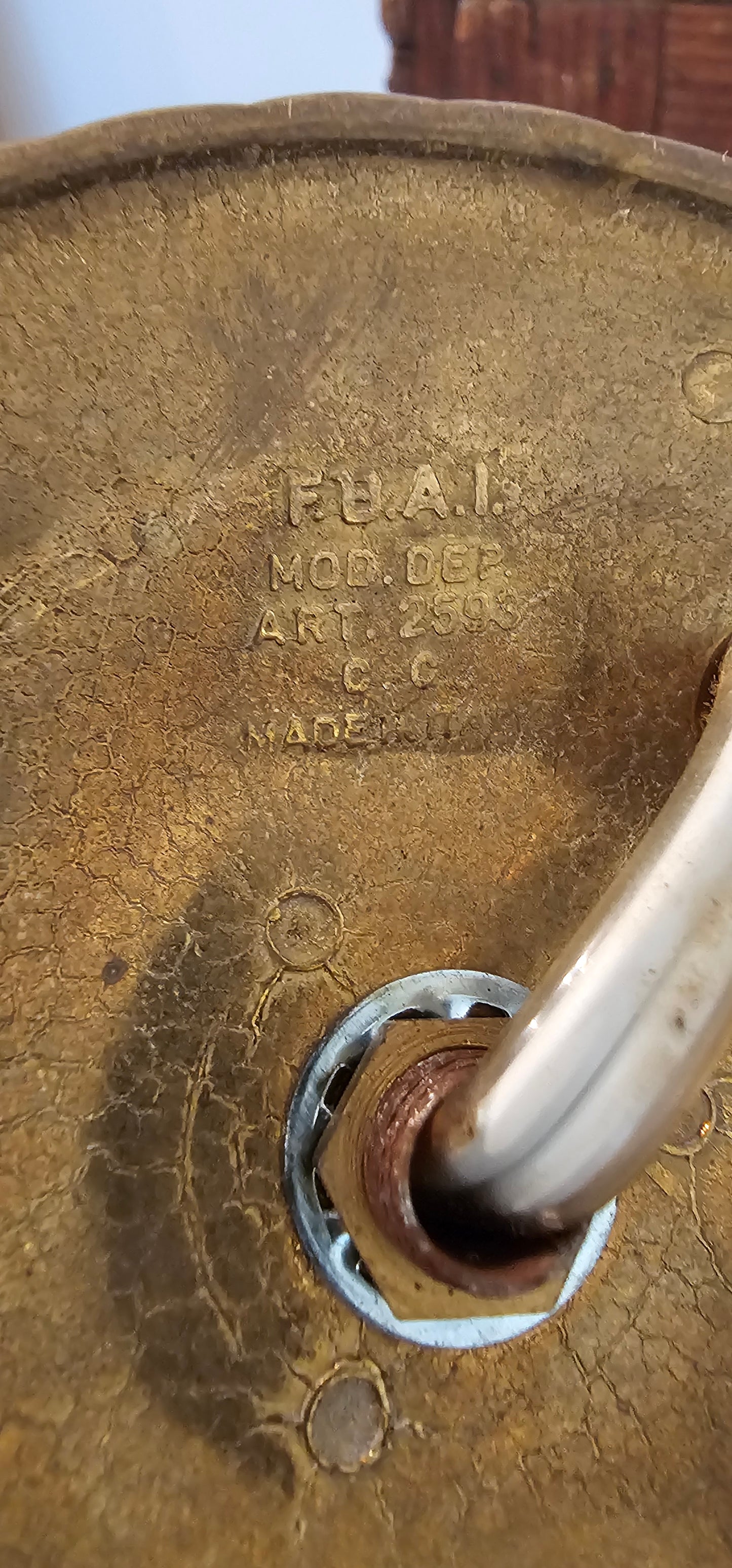 Brass & Onxy Vintage Lamp