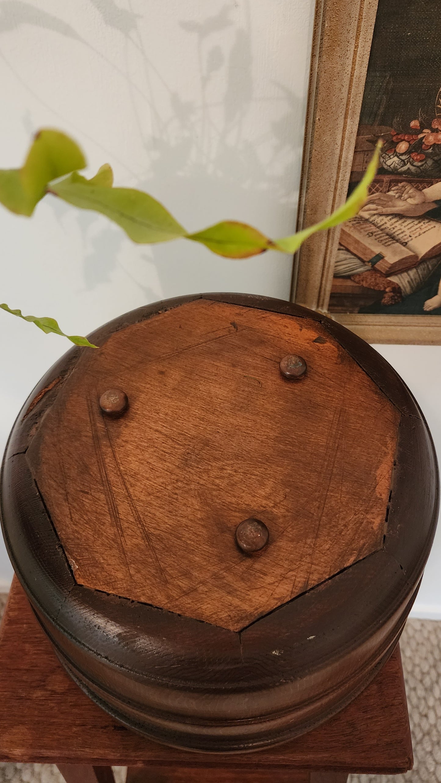 Vintage Wooden Bowl