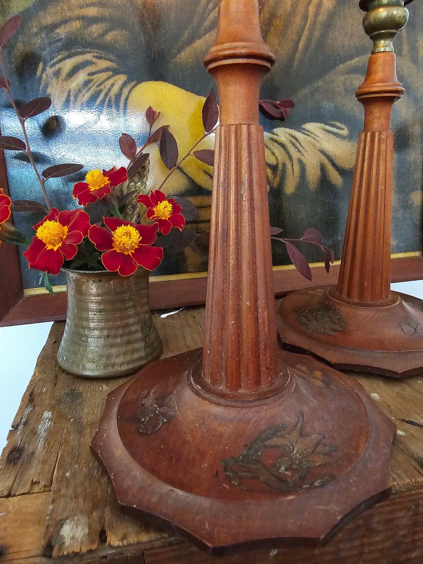 Candleholders Dated 1947