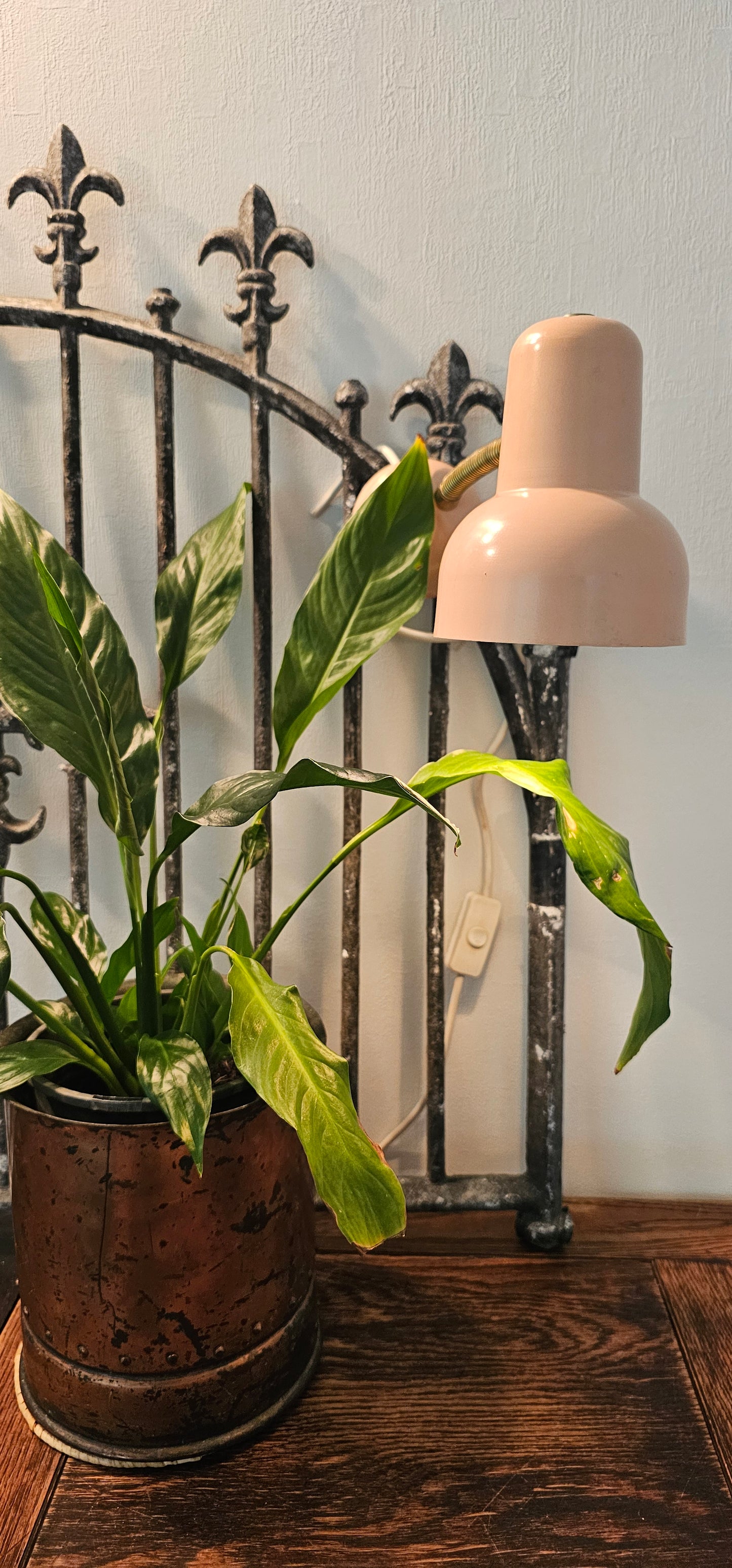Retro Pink Bed Lamp