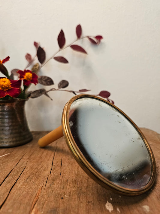 Vintage Hand Mirror