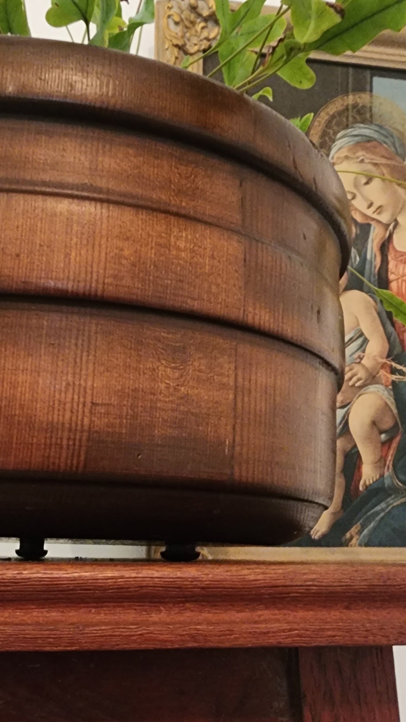 Vintage Wooden Bowl