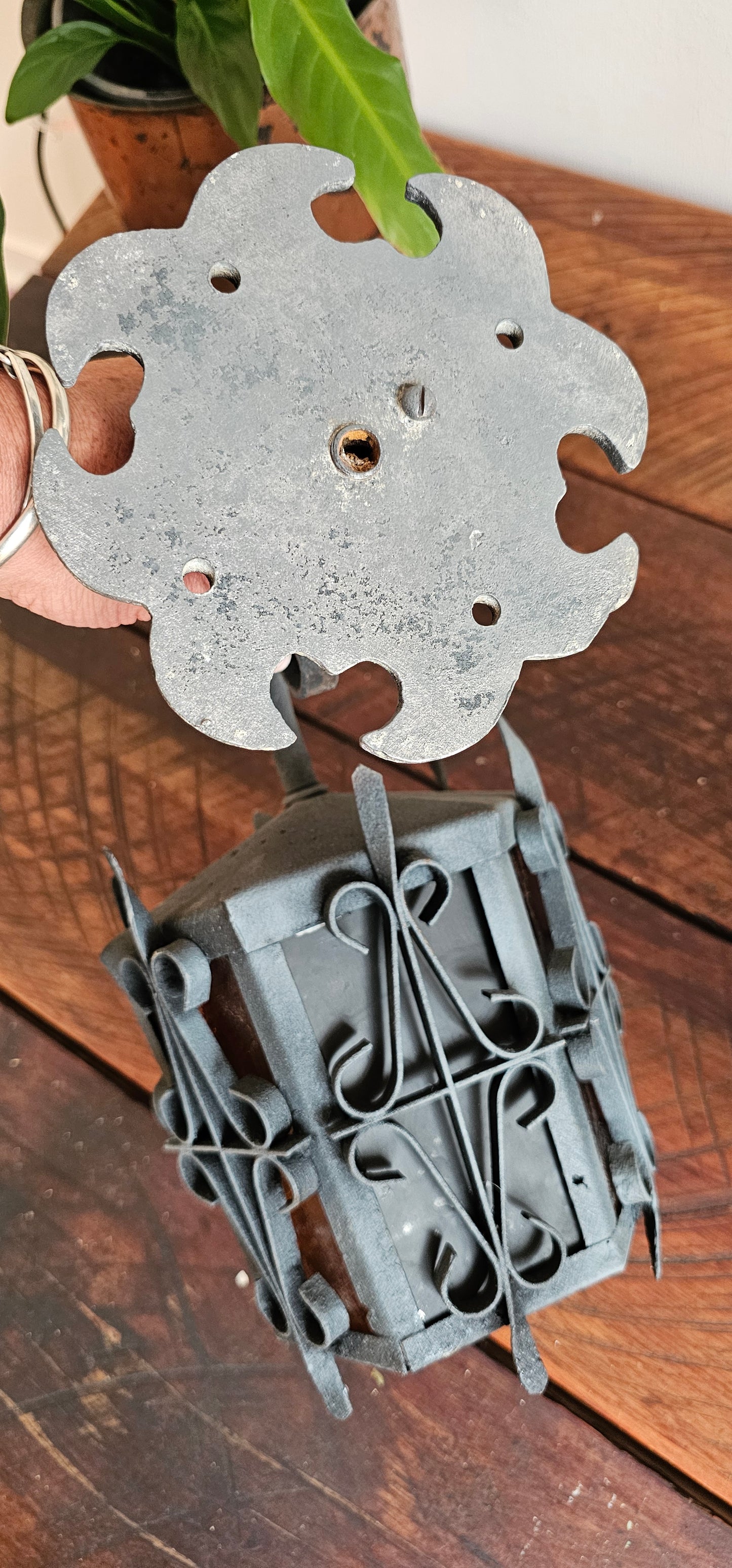 Vintage Wrought Iron Lanterns