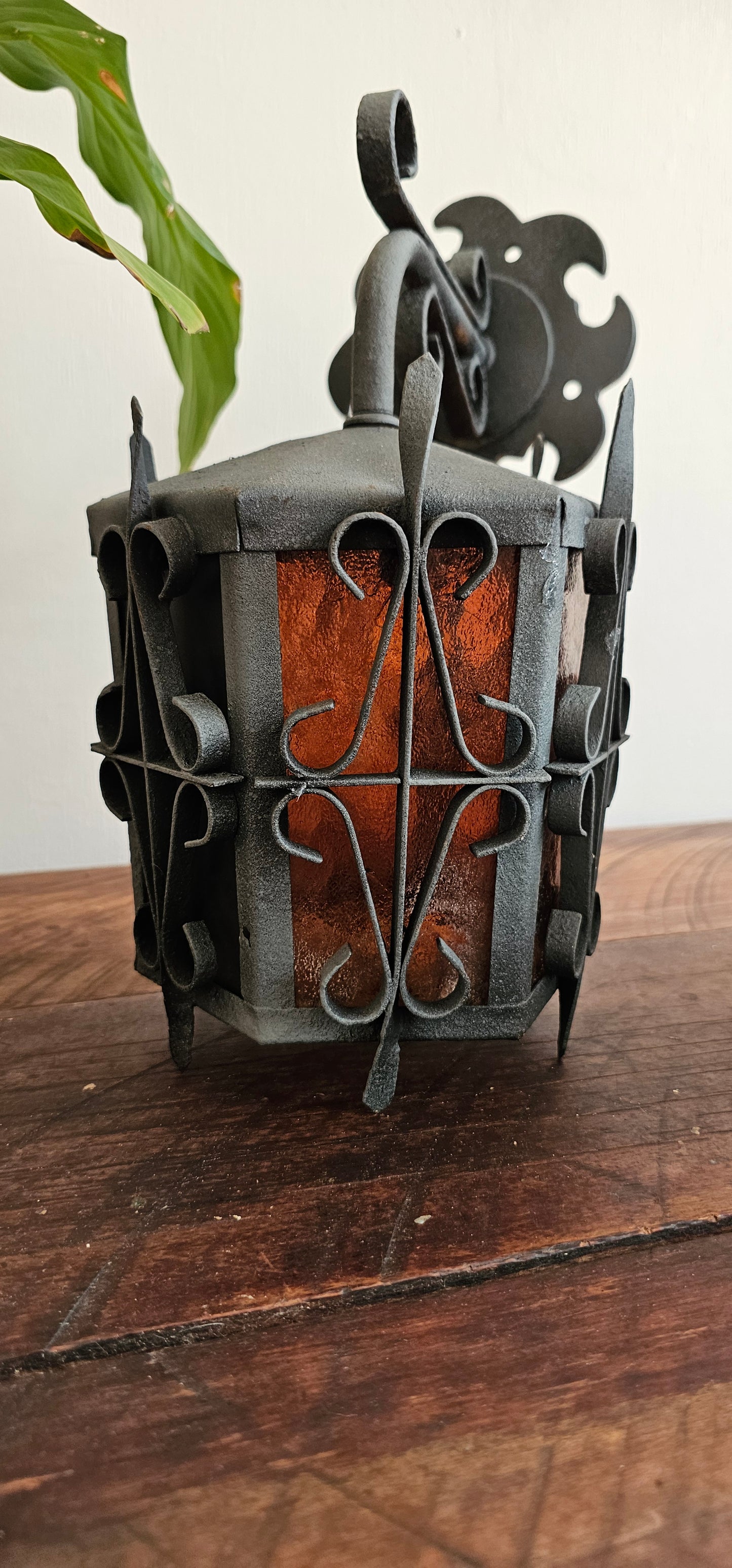 Vintage Wrought Iron Lanterns