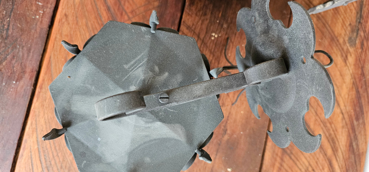 Vintage Wrought Iron Lanterns