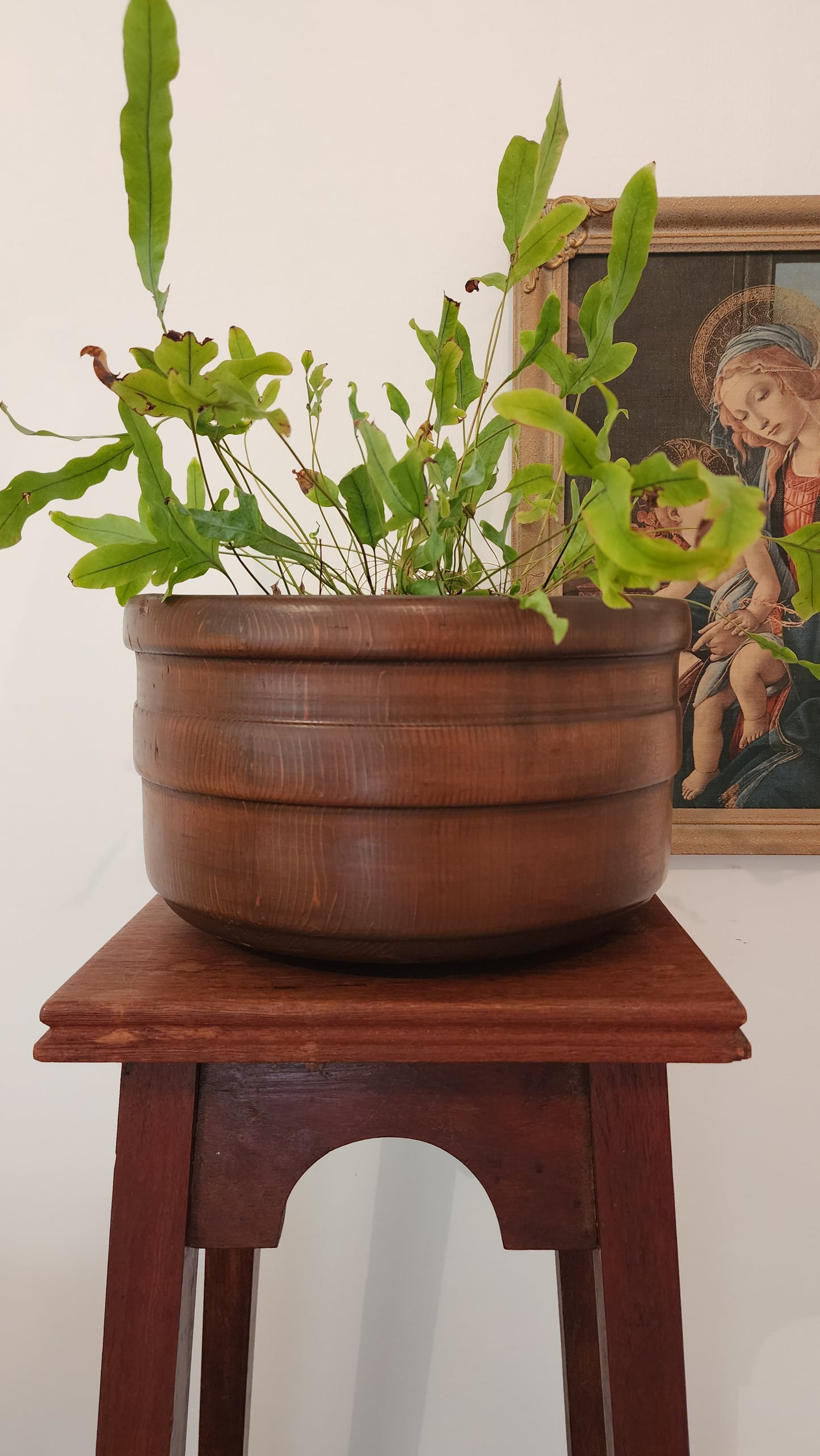 Vintage Wooden Bowl