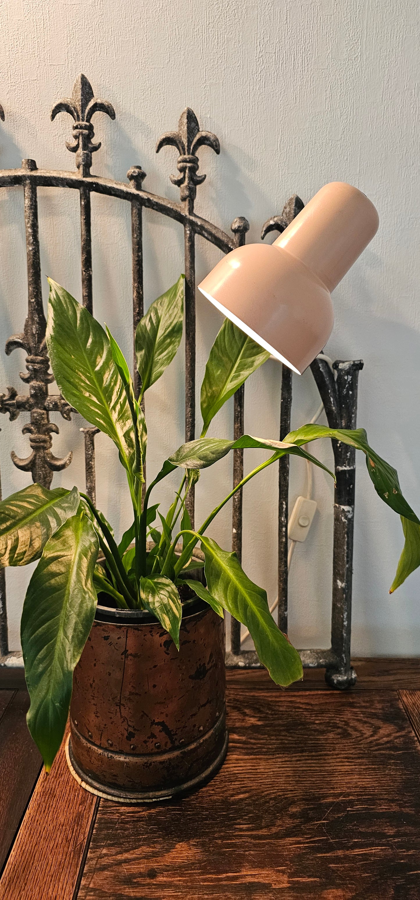 Retro Pink Bed Lamp